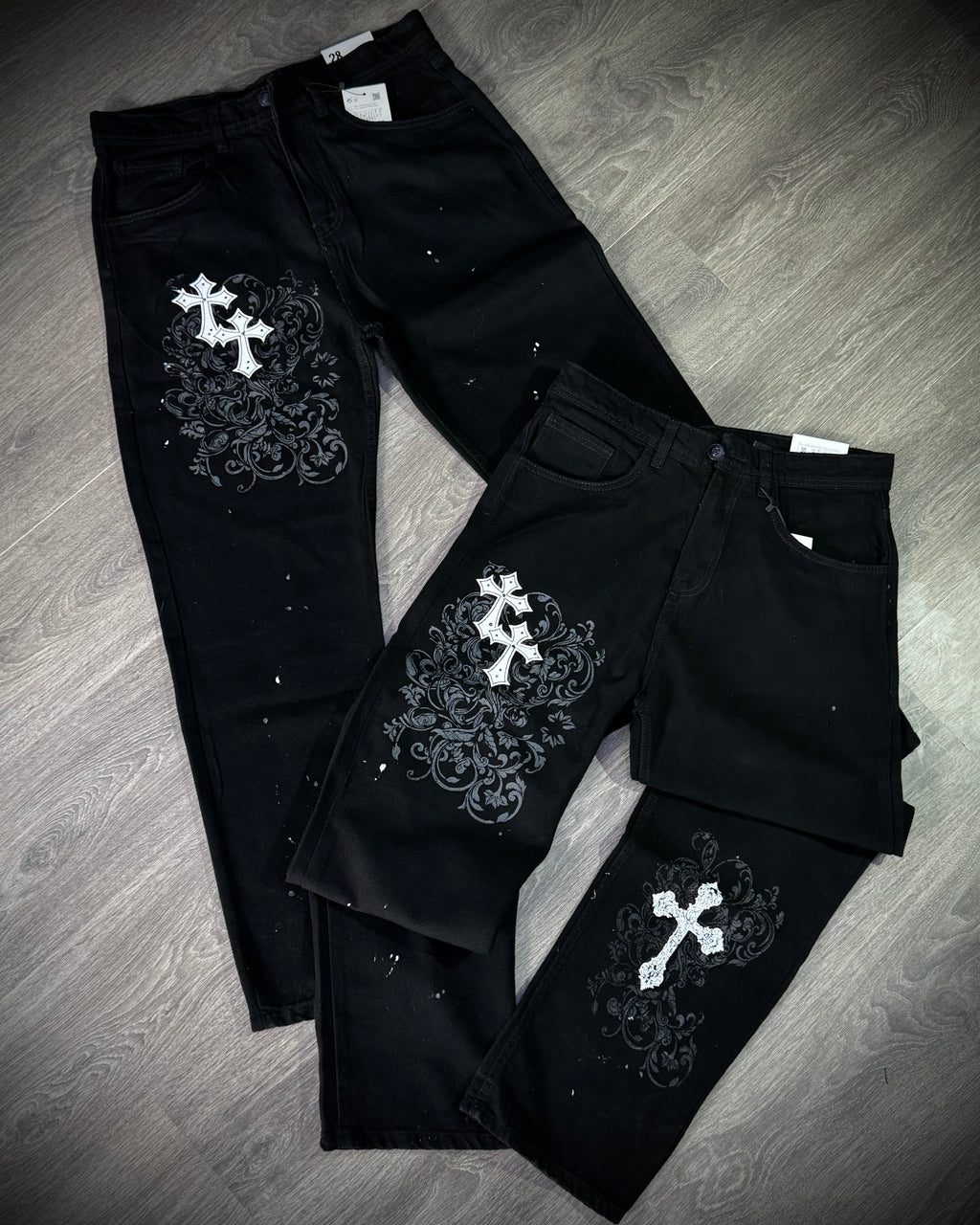 Pantalones anchos