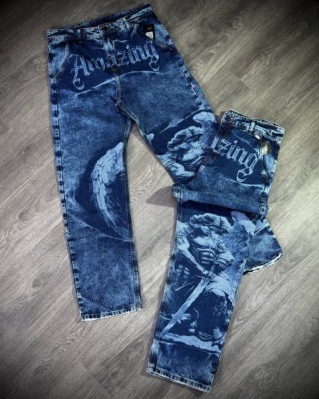 Pantalones anchos