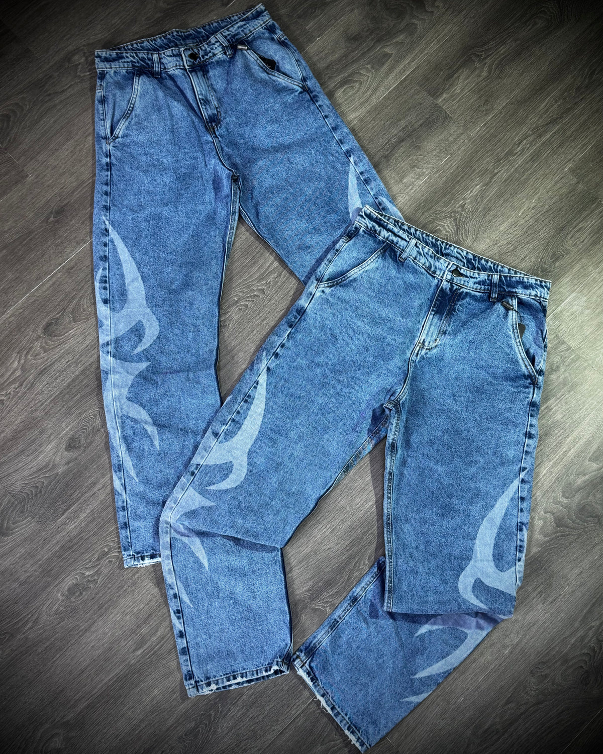 Pantalones anchos