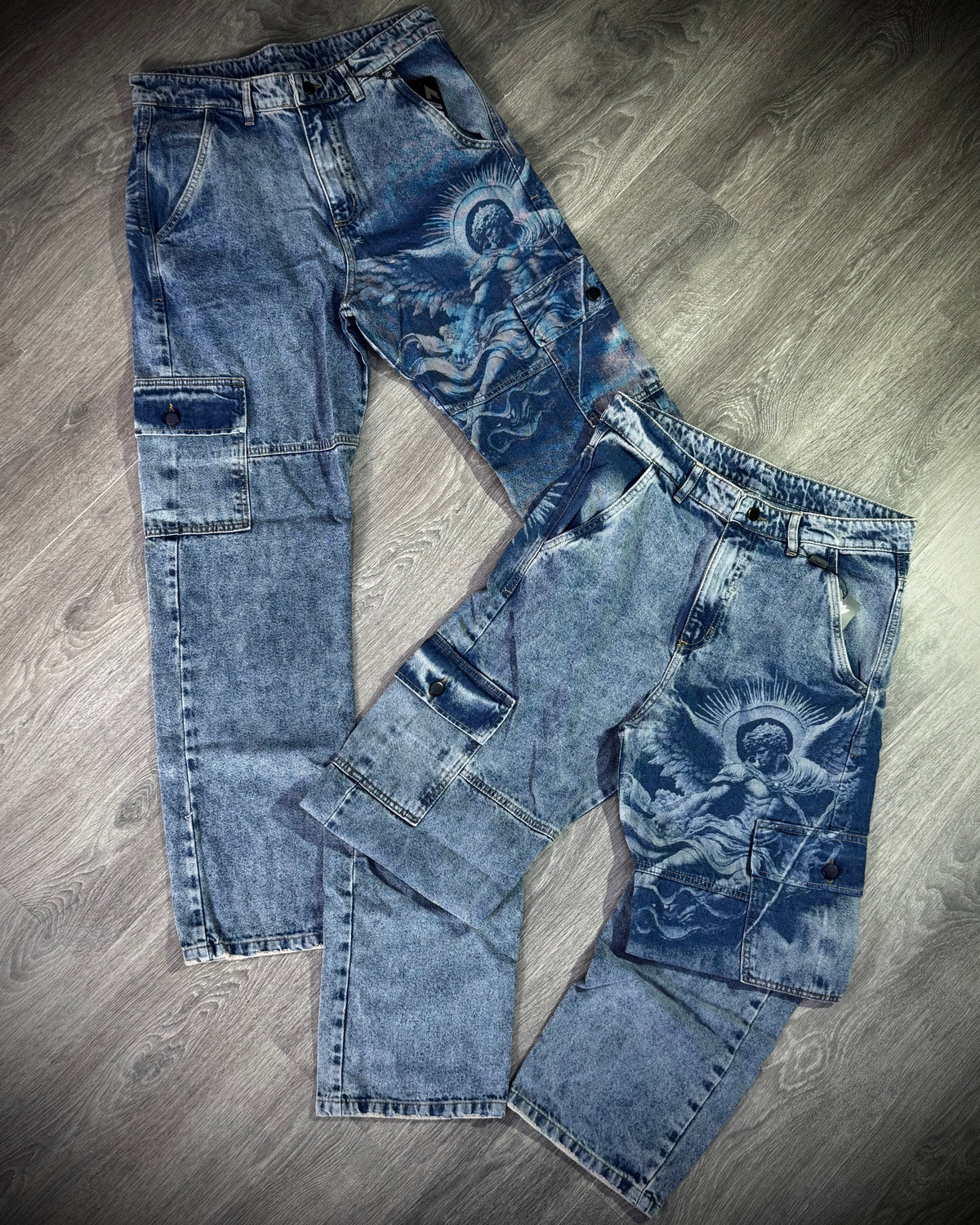 Pantalones anchos